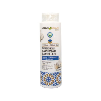 Herbal Palace Ginsengli Sarımsak Şampuanı Kokusuz 400 ml