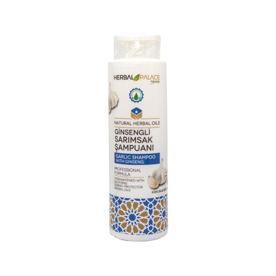 Herbal Palace Ginsengli Sarımsak Şampuanı Kokusuz 400 ml Herbal Palace Ginsengli Sarımsak Şampuanı Kokusuz 400 ml