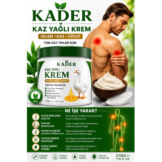 Kader Kaz Yağı Kremi 210 ml