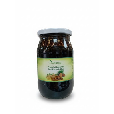 Osmanlı Şifacısı Propolisli Zencefilli Selvi Kozalağı Şurubu 335 gr