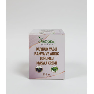 Kuyruk Yağlı Bamya Ve Ardıç Tohumlu Masaj Kremi